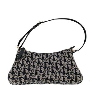 Christian Dior VTG monogram trotter shoulder bag